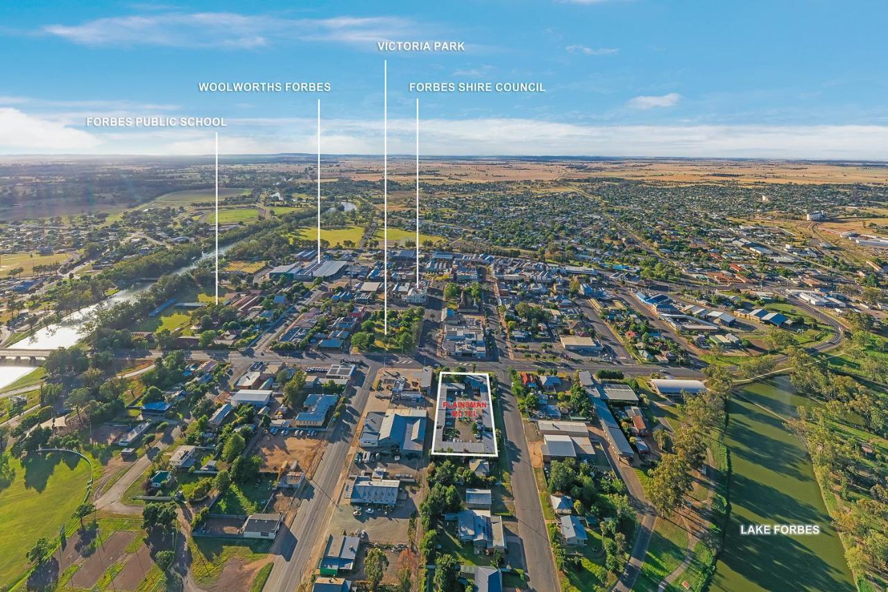 Plainsman Motel Forbes Buitenkant foto